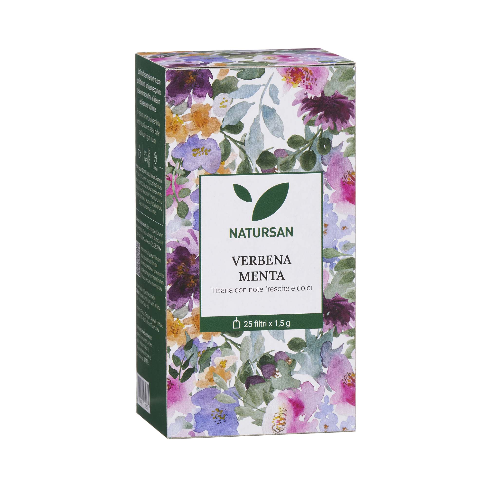 Natursan Menta-Verbena (mäta), čaj bylinkový 25x1,5g