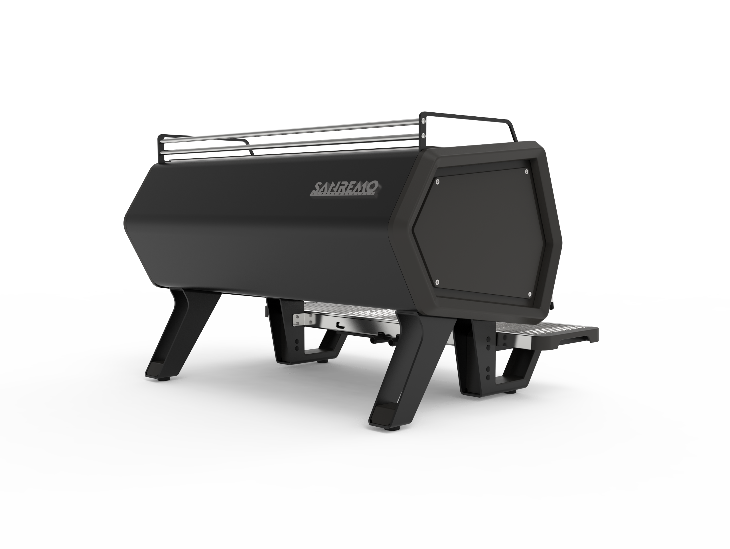 Profesionálny pákový kávovar Sanremo D8 2GR, PID, LED, Total Black