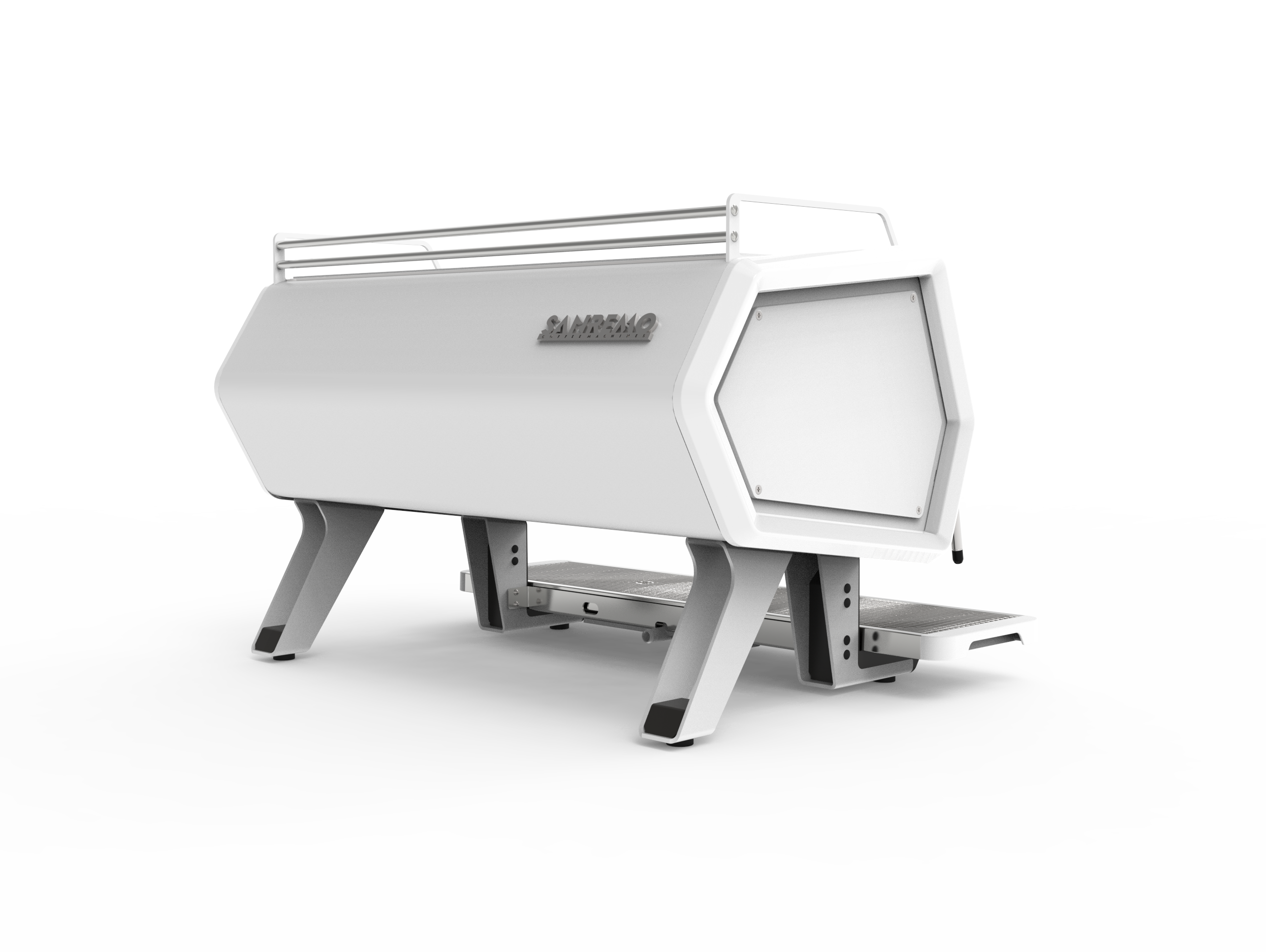 Profesionálny pákový kávovar Sanremo  D8 2GR, PID, LED, TOTAL WHITE