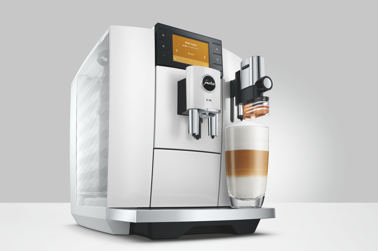 JURA E8 Piano White (ED)