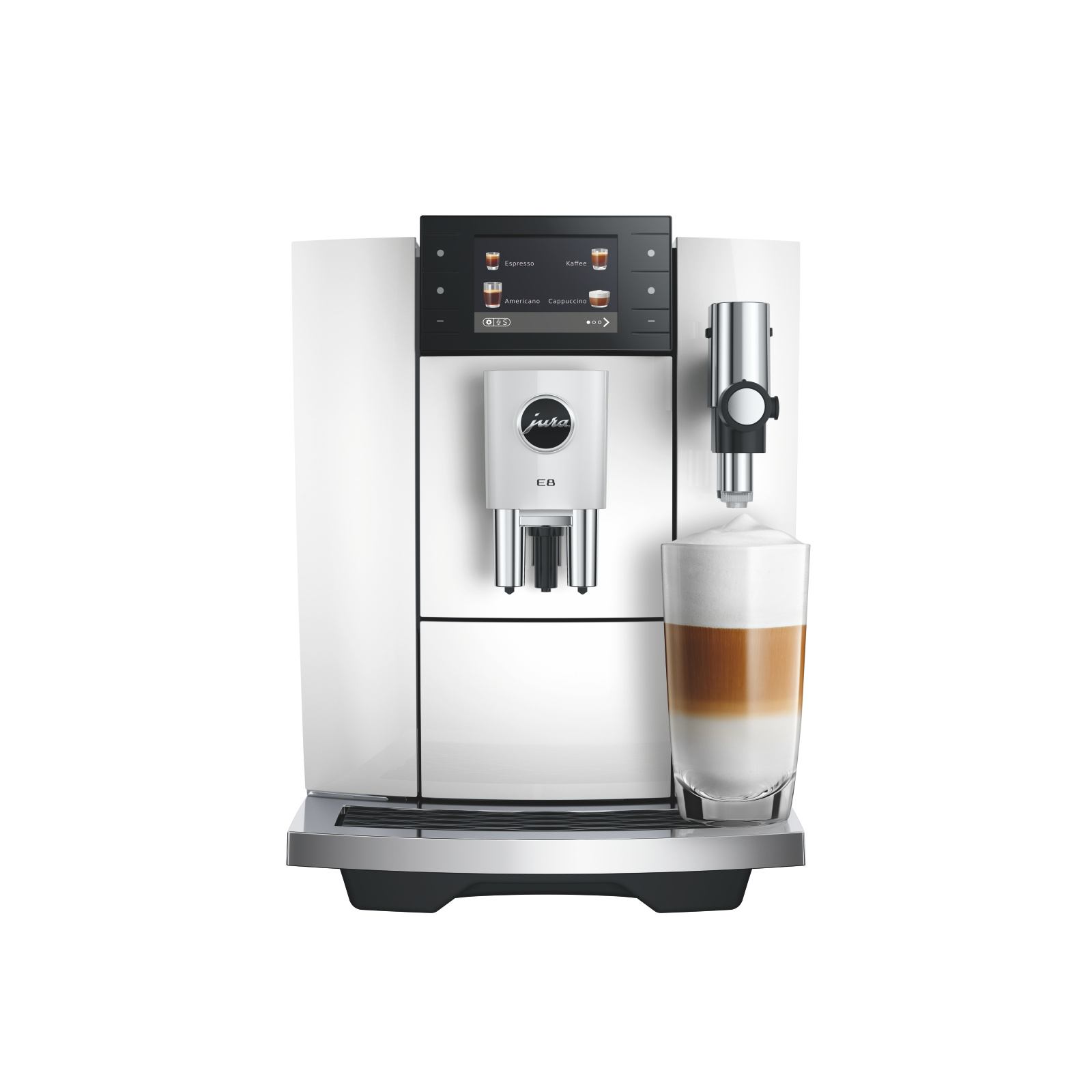 JURA E8 Piano White (ED)