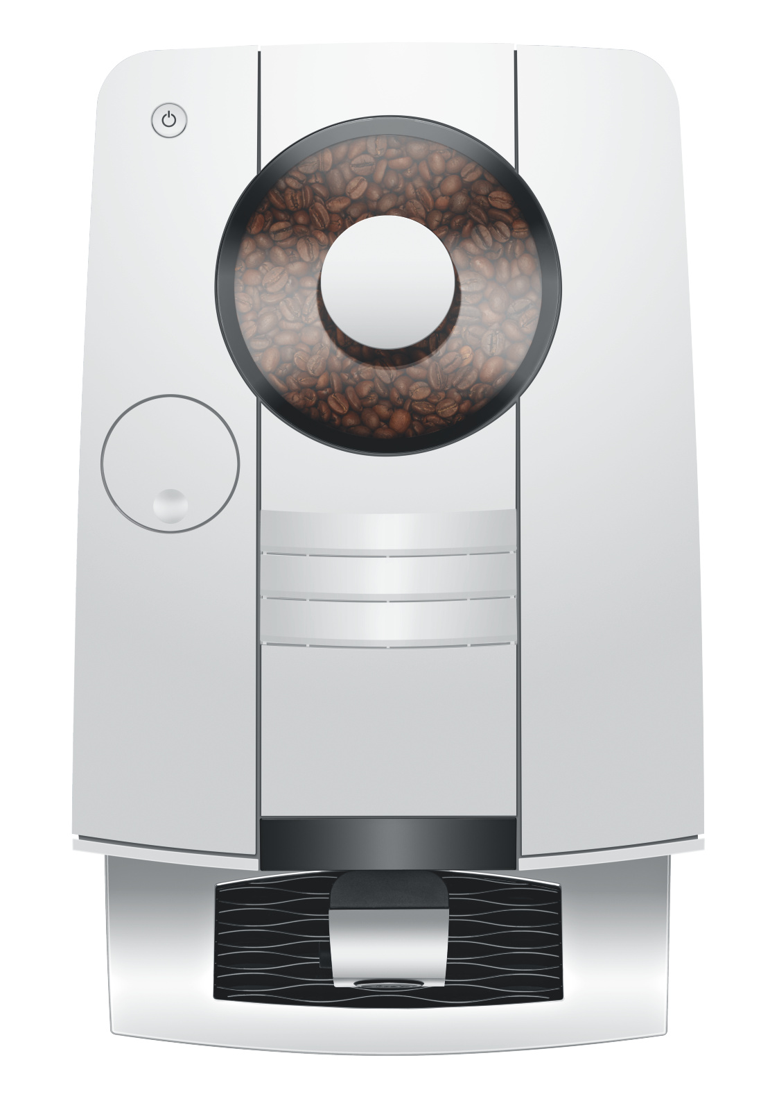 JURA C9 PianoWhite (EC) mliečne špeciality i Light Brew