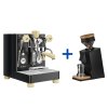 Lelit Bianca PL162T BLK + Eureka Mignon Single Dose 65 Matt Black  + Lelit filter