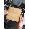 Eureka Mignon Oak Wood Hopper Lid