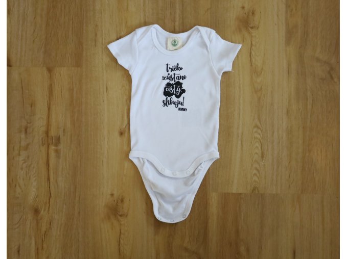 Dětské body krátký rukáv 3-6 m