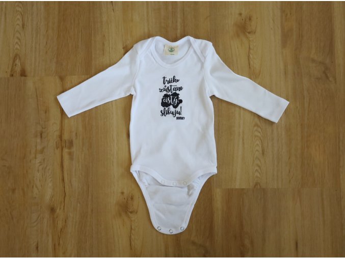 Dětské body dlouhý rukáv 6-12 m