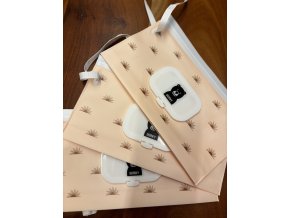 Kapsa na vlhčené ubrousky růžová