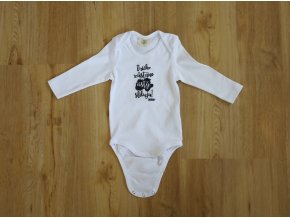 dětské body dlouhý rukáv 12-18 m