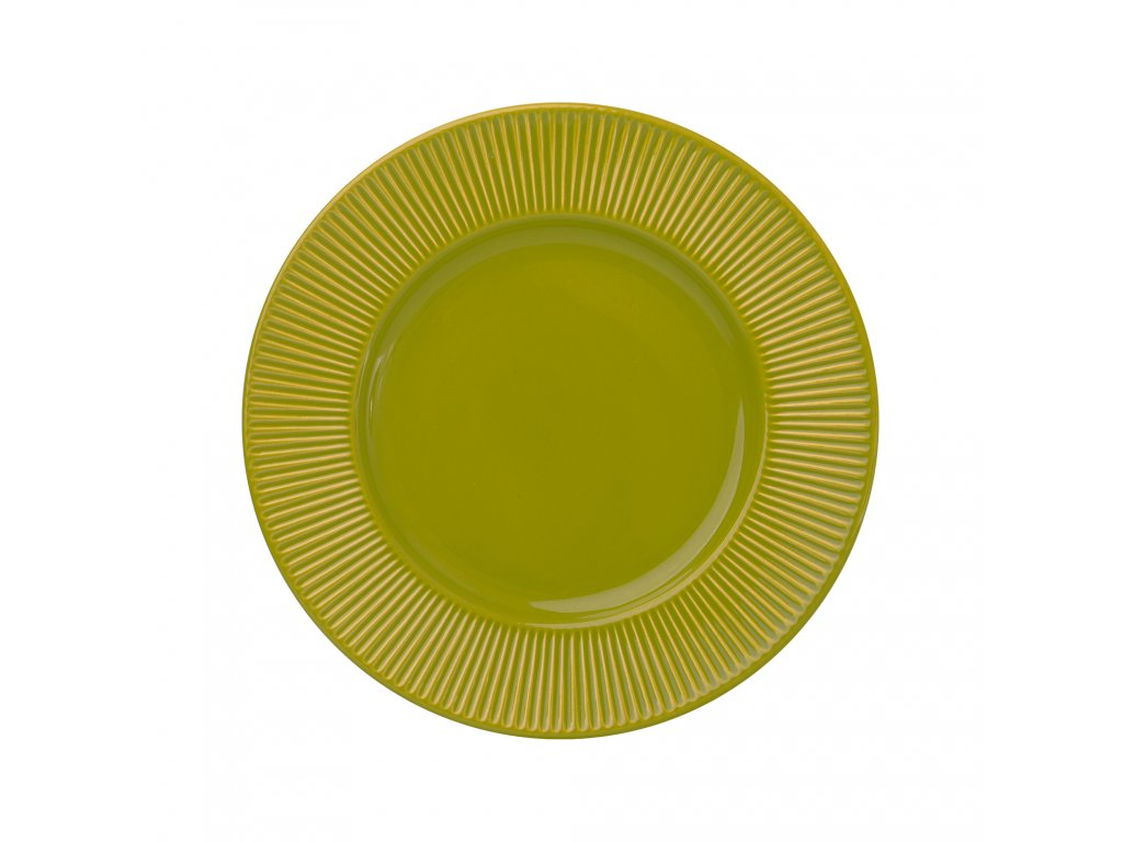 Keramický mělký talíř Palette Green 27 cm AMBITION