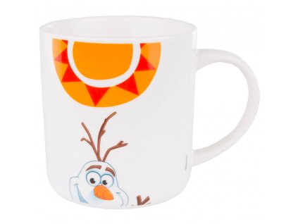 Porcelánový hrnek Frozen Olaf - Słoneczko 350 ml DISNEY PL nápisy