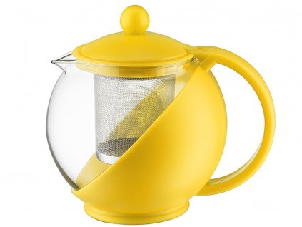 Džbánek se sítkem na zapařování Morgan Yellow 750 ml DOMOTTI