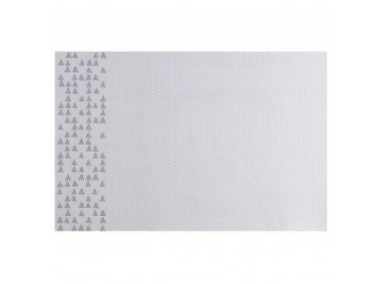 Podložka na stůl PVC / PS Nordic Grey Triangles 30 x 45 cm AMBITION