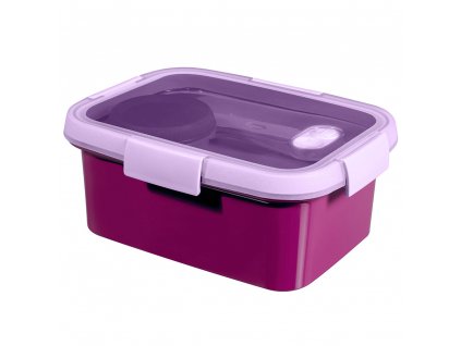 Nádobka 3v1 To Go Lunch Kit Violet 20 x 15 x 9 cm, 1200 ml CURVER