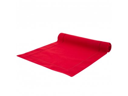 Dekorační běhoun / štola z polyesteru Classical Red 40 x 150 cm AMBITION