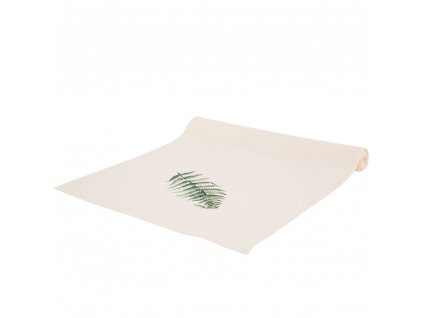 Dekorační běhoun / štola z polyesteru Botanic Pteridium 40 x 150 cm AMBITION