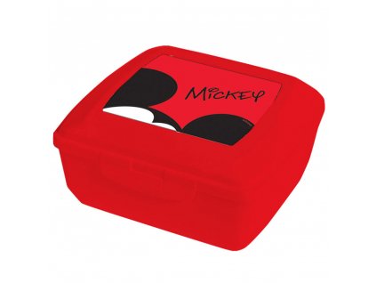 Svačinový box Mickey Red 14,5 x 13 cm DISNEY / AMBITION