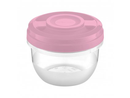 Nádobka do mikrovlné trouby Smart Light Pink 0,5 l AMBITION