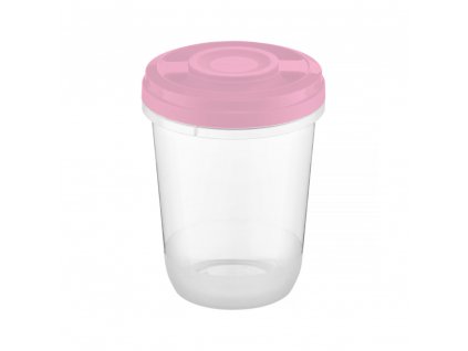 Nádobka do mikrovlné trouby Smart Light Pink 1 l AMBITION