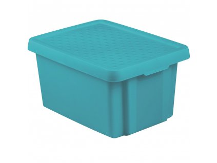 Box s víkem Essentiale Blue 16 l CURVER