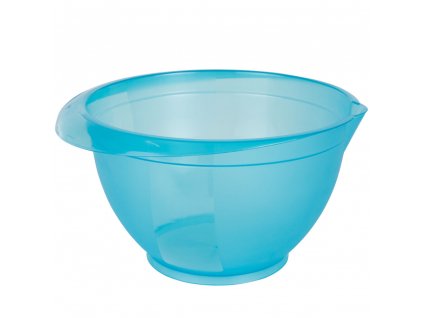 Sada 3 plastových, kuchyňských misek Cindy Turquoise 1 / 2 / 3 l DOMOTTI