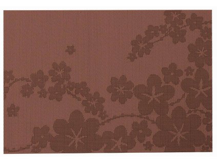 Podložka na stůl PVC / PS Dream Flower Brown 30 x 45 cm AMBITION