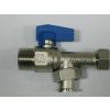 890-0011 Rohový kohout s filtrem 3/4" - modrý