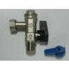 890-0014 Rohový kohout s filtrem 1/2" - modrý