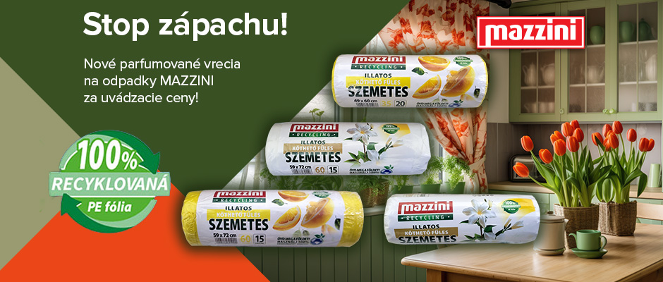 akcia parfumované vrecia na odpadky