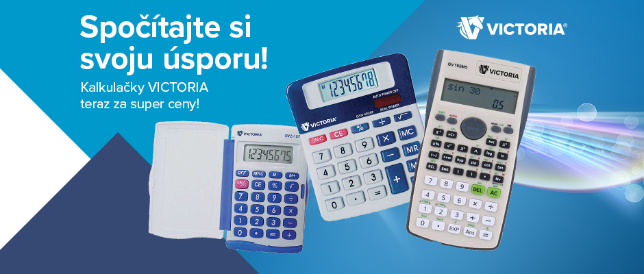 akcia kalkulačky Victoria
