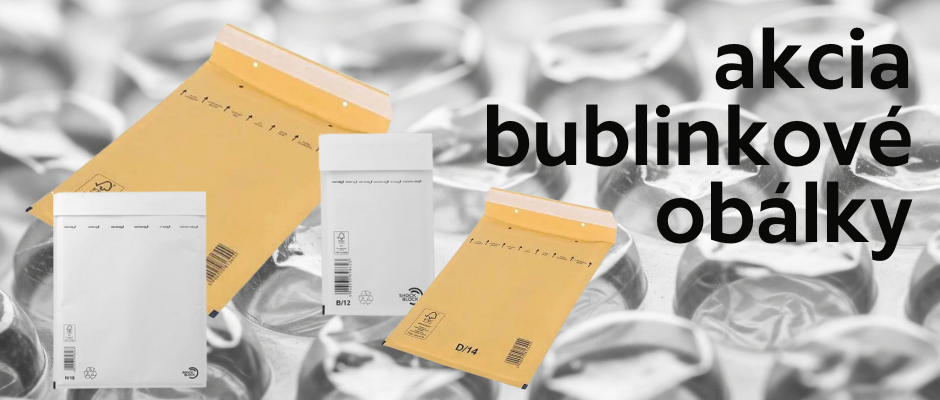 akcia bublinkové obálky