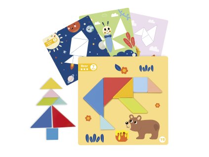 Magnetický tangram