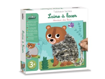 Prevliekacie obrázky Lesné zvieratká 3+