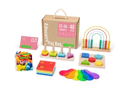 25–36 mesiacov Edukačný box 6 ks