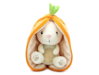 Flipetz Plyšová hračka 2v1 Zajac / Mrkva