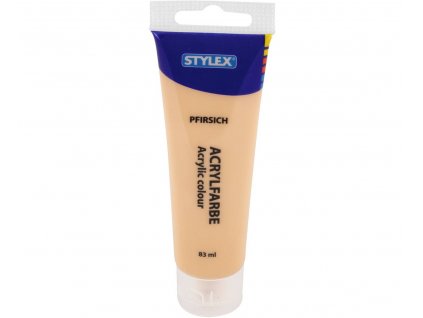 Stylex akrylová farba 83 ml broskyňová