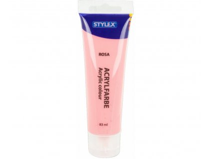 Stylex akrylová farba 83 ml ružová