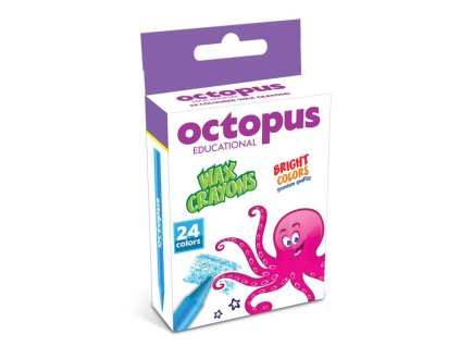 Octopus voskovky 24 ks