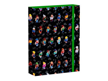 Reybag box na zošity A4 Pixel Game