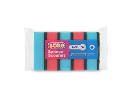 97083790 SOKE big sponge scourer x5 front