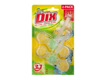 Dix 3D WC blok závesný 2 x 40 g citrón