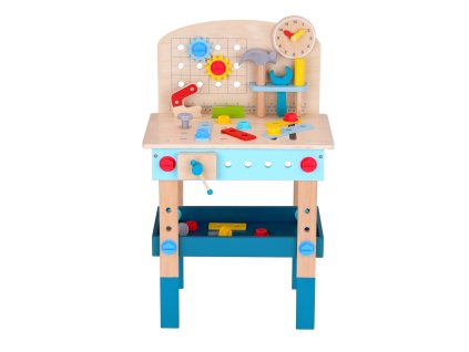 pracovny stol s naradim a hodinami 45 ks tooky toys TK399 2
