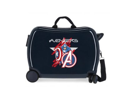 detsky cestovny kufor na kolieskach odrazadlo avengers shield 34l 2479863