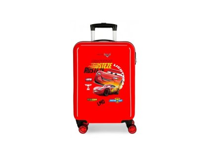 luxusny abs cestovny kufor disney cars rusteeze red 55x38x20cm 34l 2391721