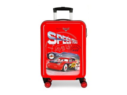 luxusny abs cestovny kufor disney cars speed 55x38x20cm 34l 4031721