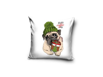 vianocna obliecka na vankusik coffee day 40 40cm pnl237020