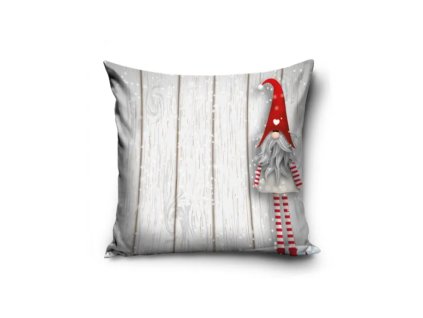 vianocna obliecka na vankusik skriatok 40 40cm pnl237007