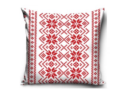 vianocna obliecka na vankusik red christmas 40 40cm pnl231225