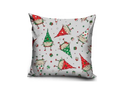 vianocna obliecka na vankusik skriatkovia 40 40cm pd221021