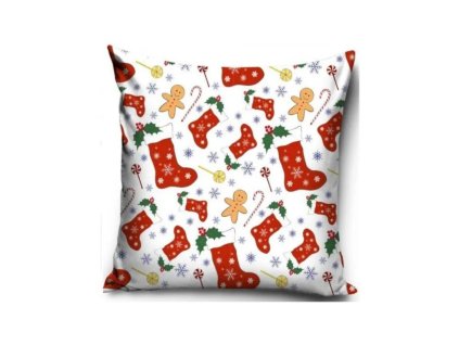 vianocna obliecka na vankusik xmas 40 40cm xmas181024