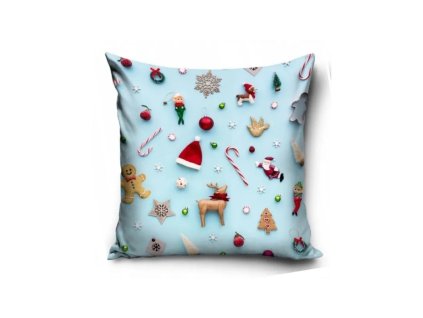 vianocna obliecka na vankusik merry christmas 40 40cm xmas191116